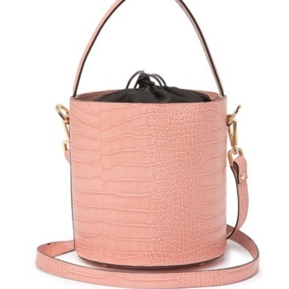 Persaman N.Y. Harper Croc-Embossed Leather Bag - Picture 4 of 4